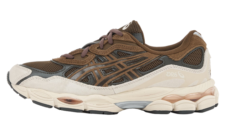 ASICS GEL NYC BROWN STORM BLACK COFFEE