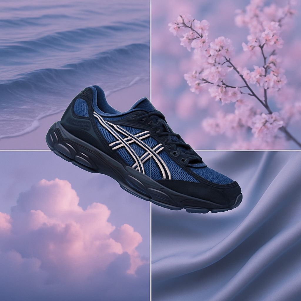 ASICS GEL-NYC INDEPENDENCE BLUE SILVER