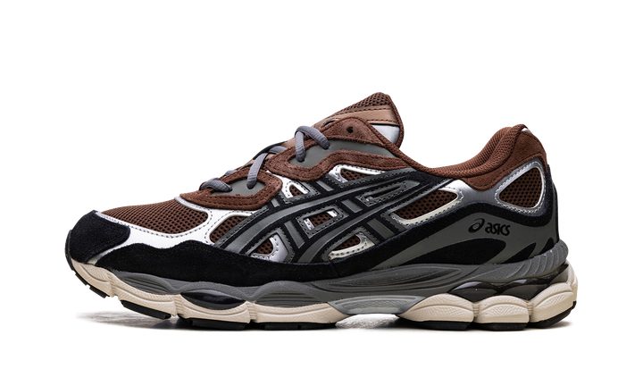 ASICS GEL-NYC REDDISH BROWN STEEPLE GREY