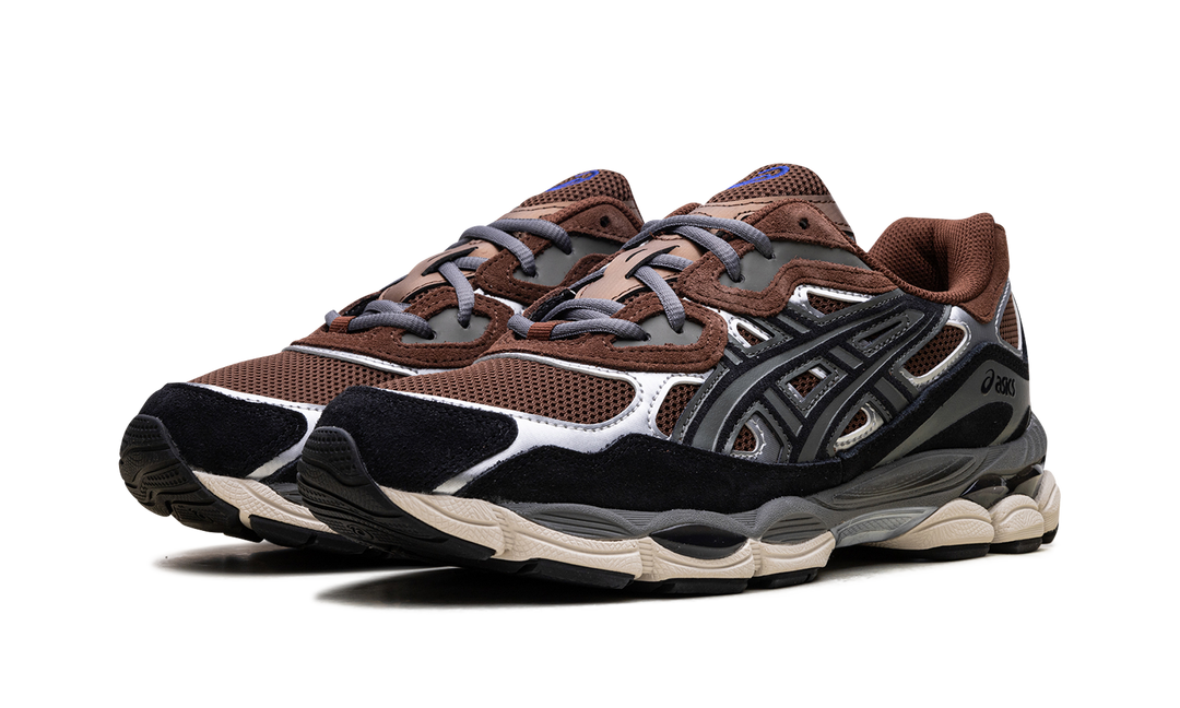 ASICS GEL-NYC REDDISH BROWN STEEPLE GREY