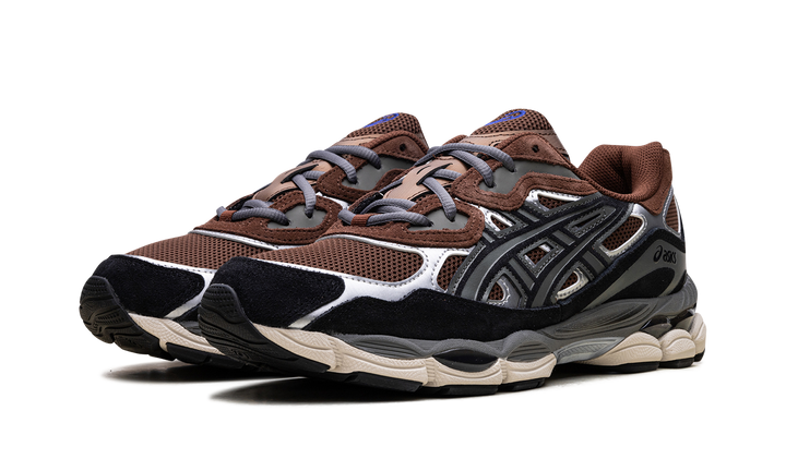 ASICS GEL-NYC REDDISH BROWN STEEPLE GREY