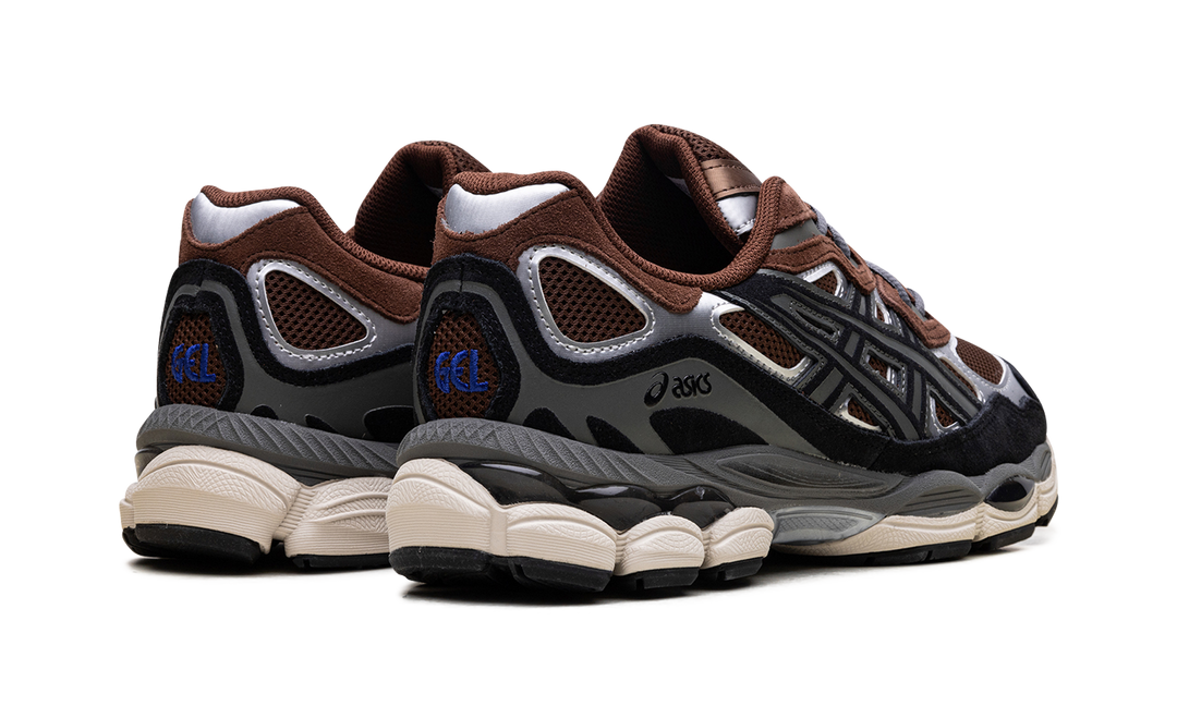 ASICS GEL-NYC REDDISH BROWN STEEPLE GREY