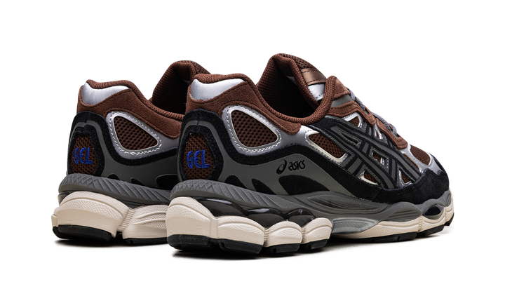 ASICS GEL-NYC REDDISH BROWN STEEPLE GREY