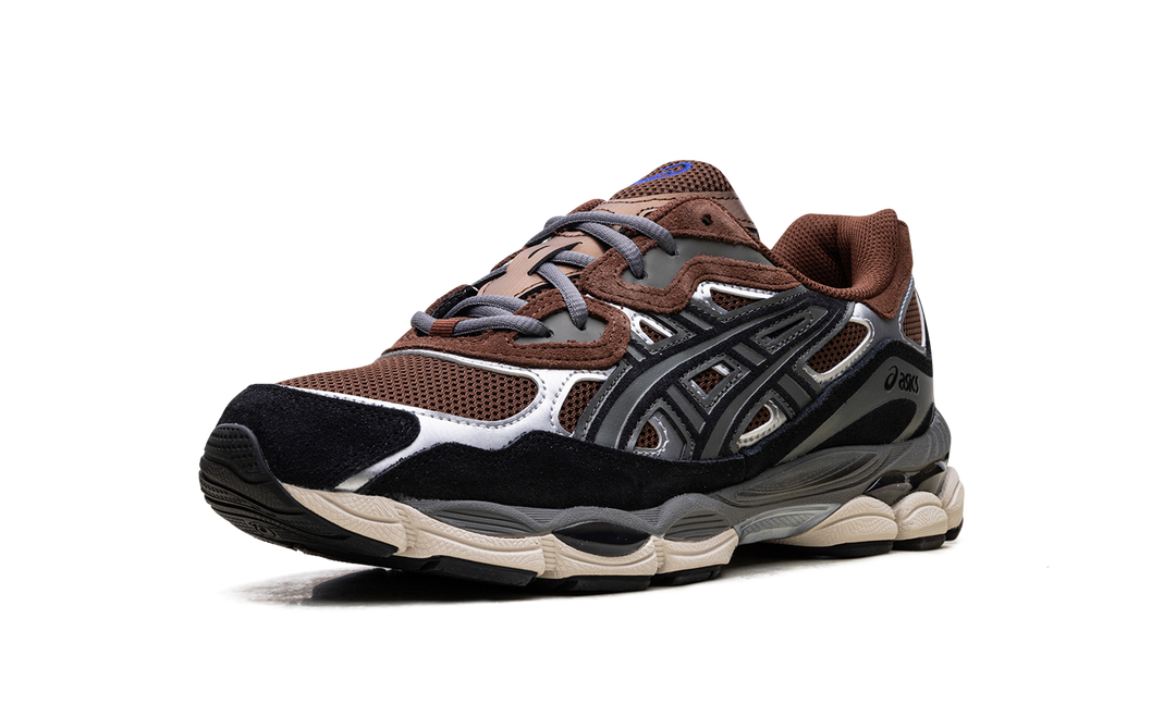 ASICS GEL-NYC REDDISH BROWN STEEPLE GREY