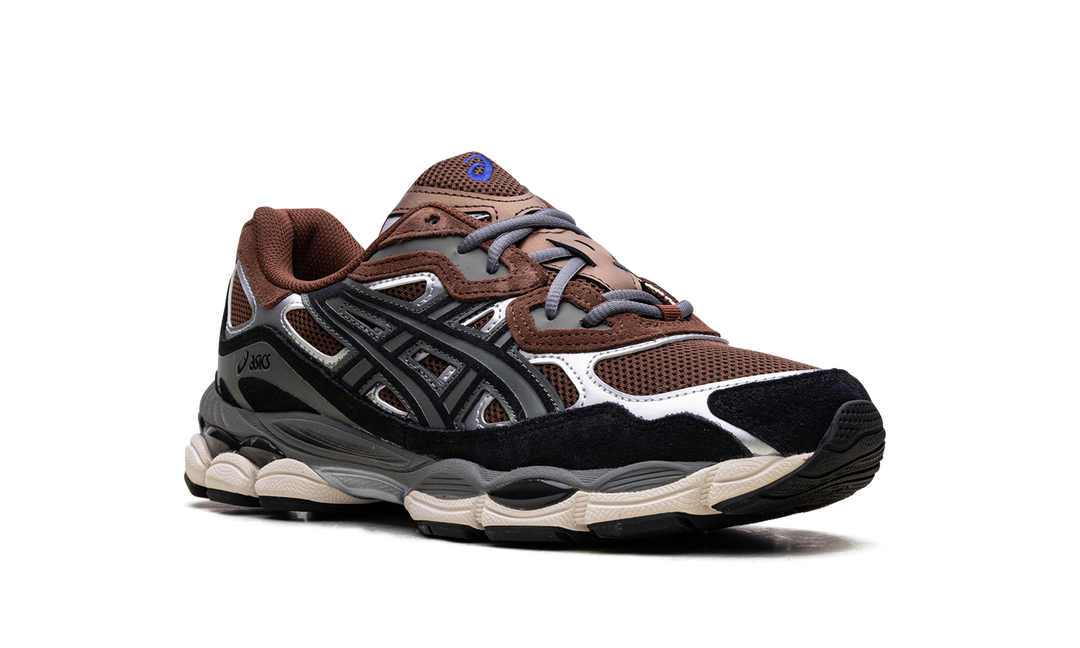 ASICS GEL-NYC REDDISH BROWN STEEPLE GREY