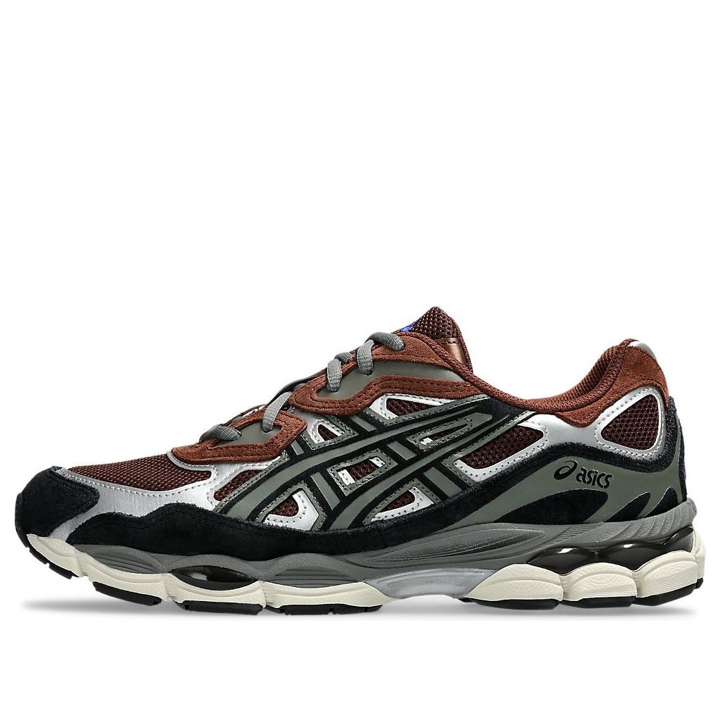 ASICS GEL-NYC REDDISH BROWN STEEPLE GREY