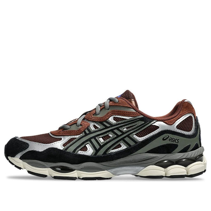 ASICS GEL-NYC REDDISH BROWN STEEPLE GREY