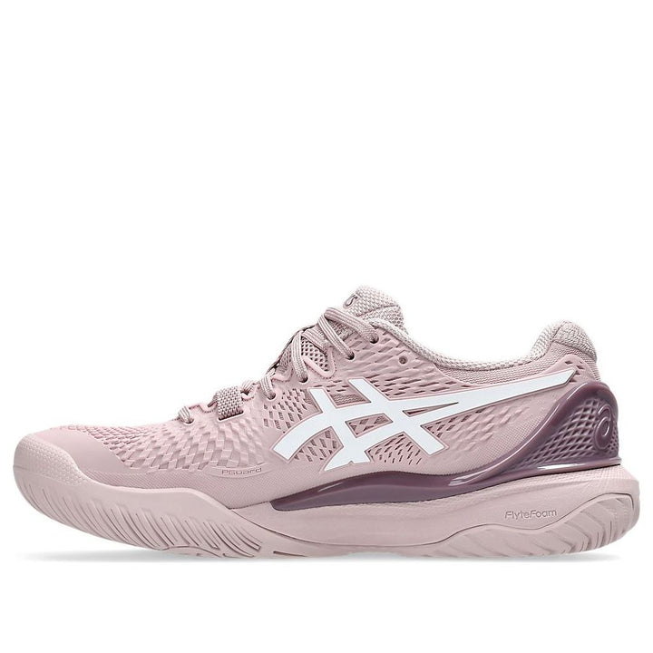 ASICS GEL-RESOLUTION 9 WATERSHED ROSE WHITE WOMENS