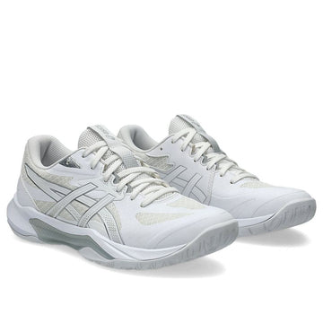 ASICS GEL-TACTIC 13 WHITE PURE SILVER WOMENS — Stock