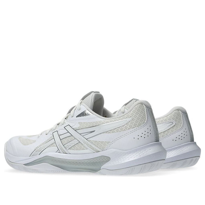 ASICS GEL-TACTIC 13 WHITE PURE SILVER WOMENS