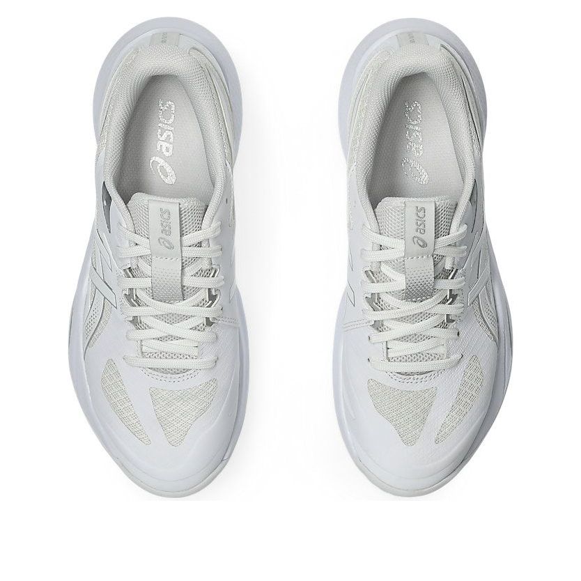 ASICS GEL-TACTIC 13 WHITE PURE SILVER WOMENS
