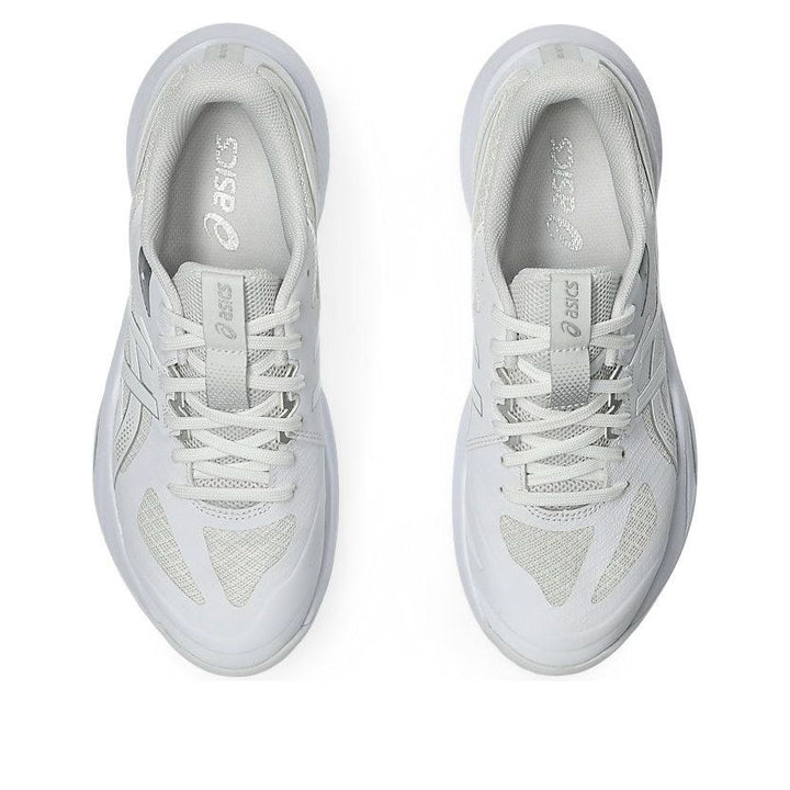 ASICS GEL-TACTIC 13 WHITE PURE SILVER WOMENS