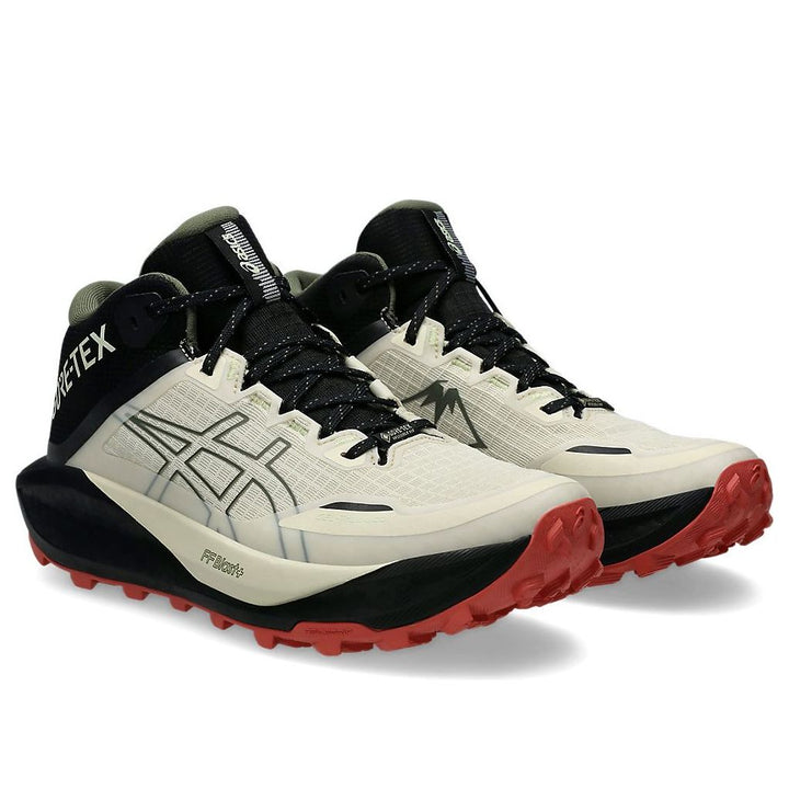 ASICS GEL-TRABUCO MT GORE-TEX VANILLA MANTLE GREEN WOMENS