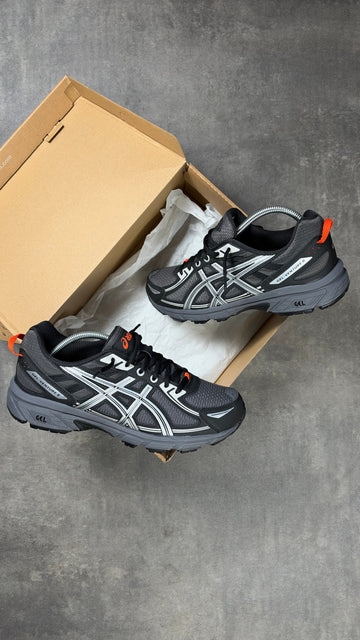 ASICS GEL VENTURE 6 BLACK ORANGE