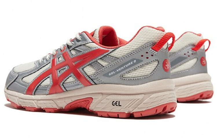ASICS GEL-VENTURE 6 KIRSH SILVER RED CREAM