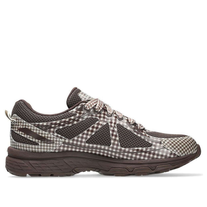 ASICS GEL-VENTURE 6 STORY MFG. REDDISH BROWN GINGHAM