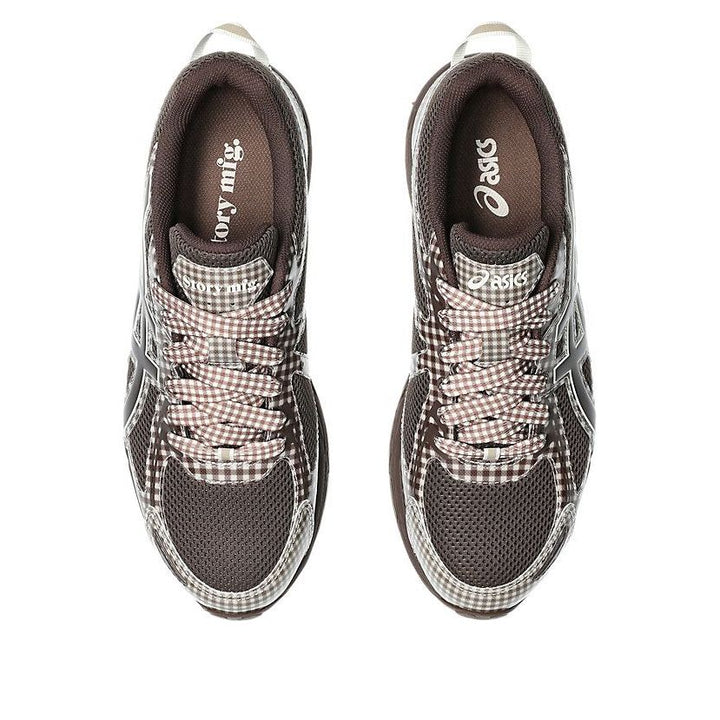 ASICS GEL-VENTURE 6 STORY MFG. REDDISH BROWN GINGHAM
