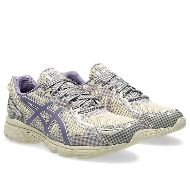 ASICS GEL-VENTURE 6 STORY MFG. VANILLA VIOLET QUARTZ GINGHAM