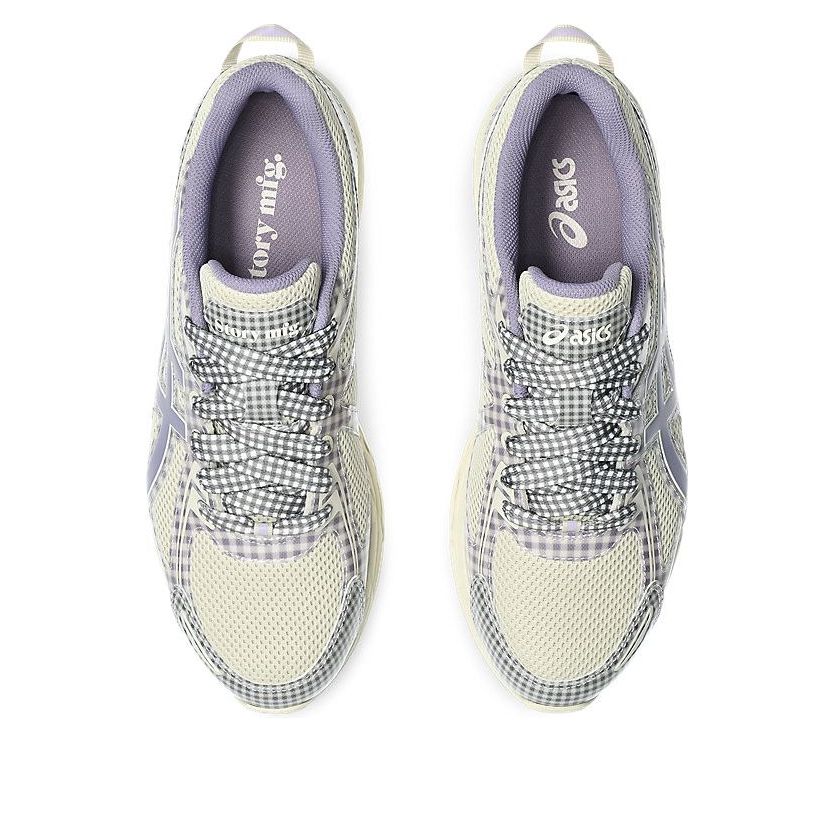 ASICS GEL-VENTURE 6 STORY MFG. VANILLA VIOLET QUARTZ GINGHAM