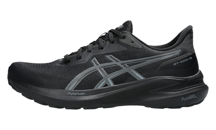 ASICS GT-1000 13 BLACK STEEL GREY