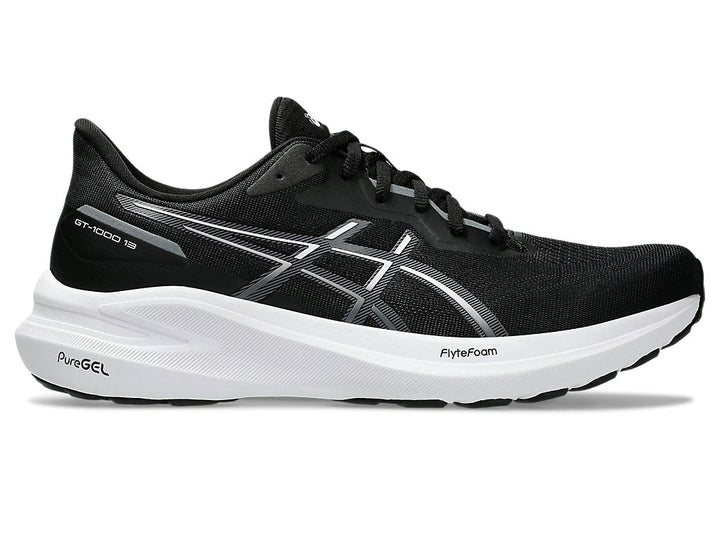 ASICS GT-1000 13 BLACK WHITE