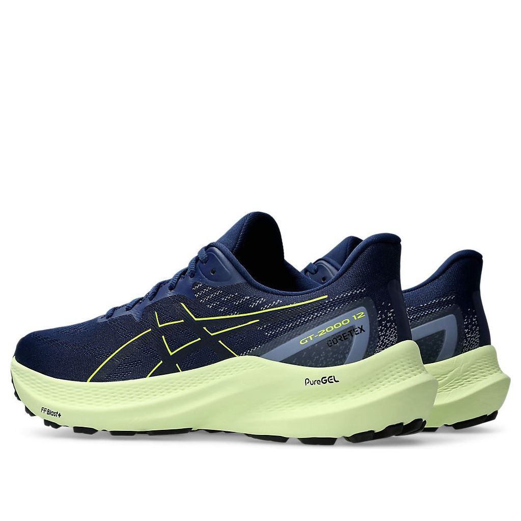 ASICS GT-2000 12 GTX BLUE EXPANSE SAFETY YELLOW
