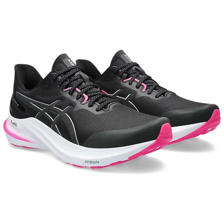 ASICS GT-2000 12 LITE-SHOW BLACK PURE SILVER