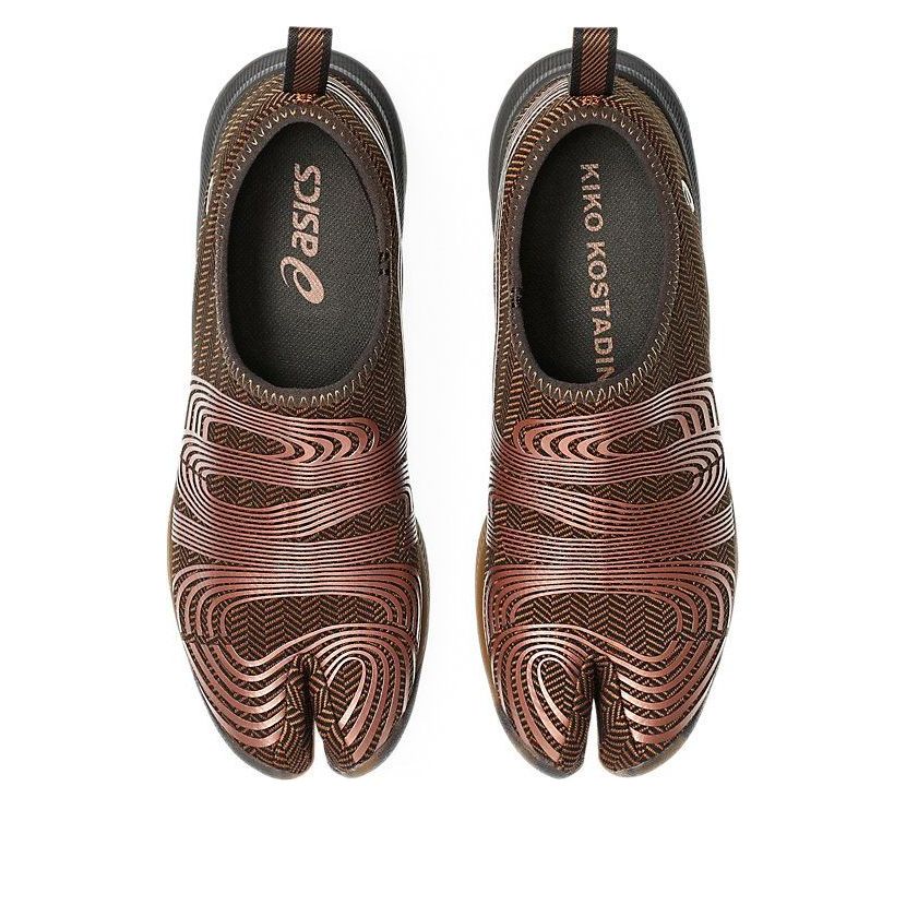 ASICS LYSA FF TABI KIKO KOSTADINOV CARAMEL ROSE GOLD WOMENS