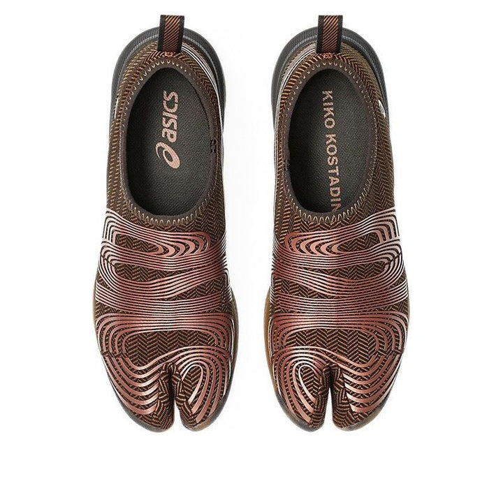 ASICS LYSA FF TABI KIKO KOSTADINOV CARAMEL ROSE GOLD WOMENS