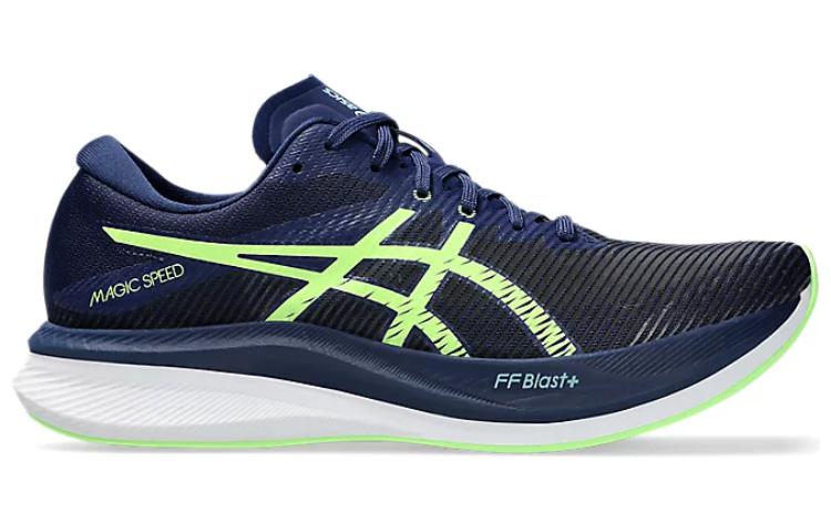 ASICS MAGIC SPEED 3 BLUE EXPANSE ILLUMINATE GREEN