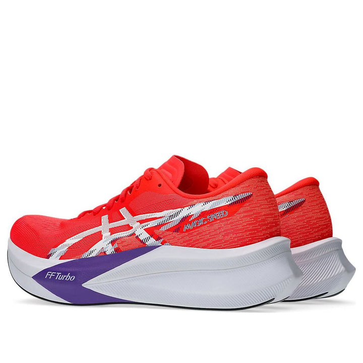 ASICS MAGIC SPEED 4 FLASH RED WHITE