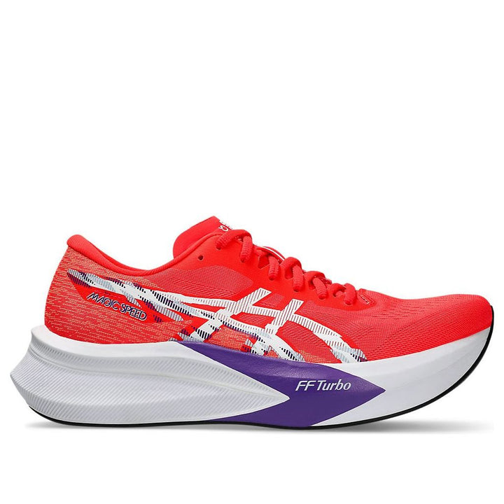 ASICS MAGIC SPEED 4 FLASH RED WHITE