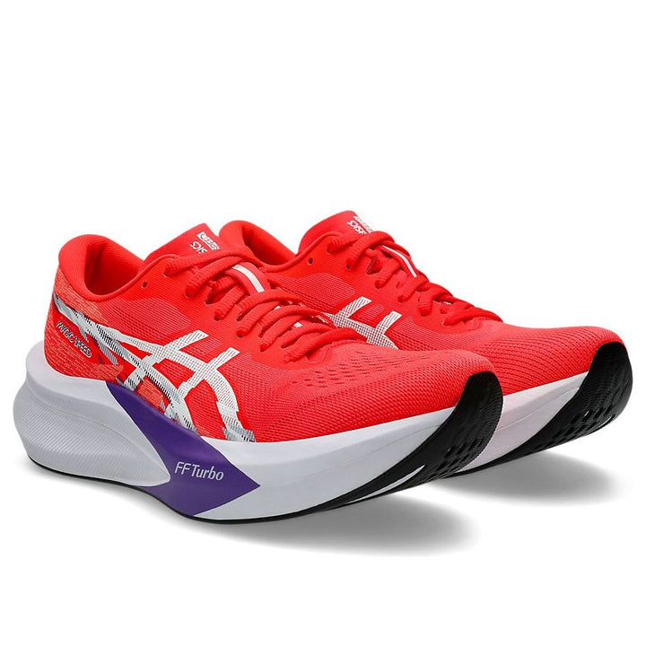 ASICS MAGIC SPEED 4 FLASH RED WHITE WOMENS