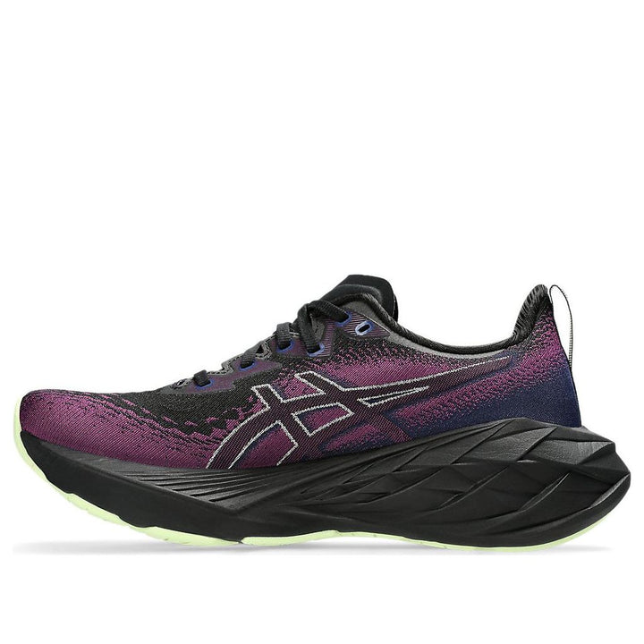 ASICS NOVABLAST 4 BLACK BLUE EXPANSE WOMENS