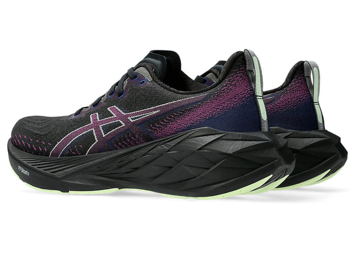 ASICS NOVABLAST 4 BLACK BLUE EXPANSE WOMENS