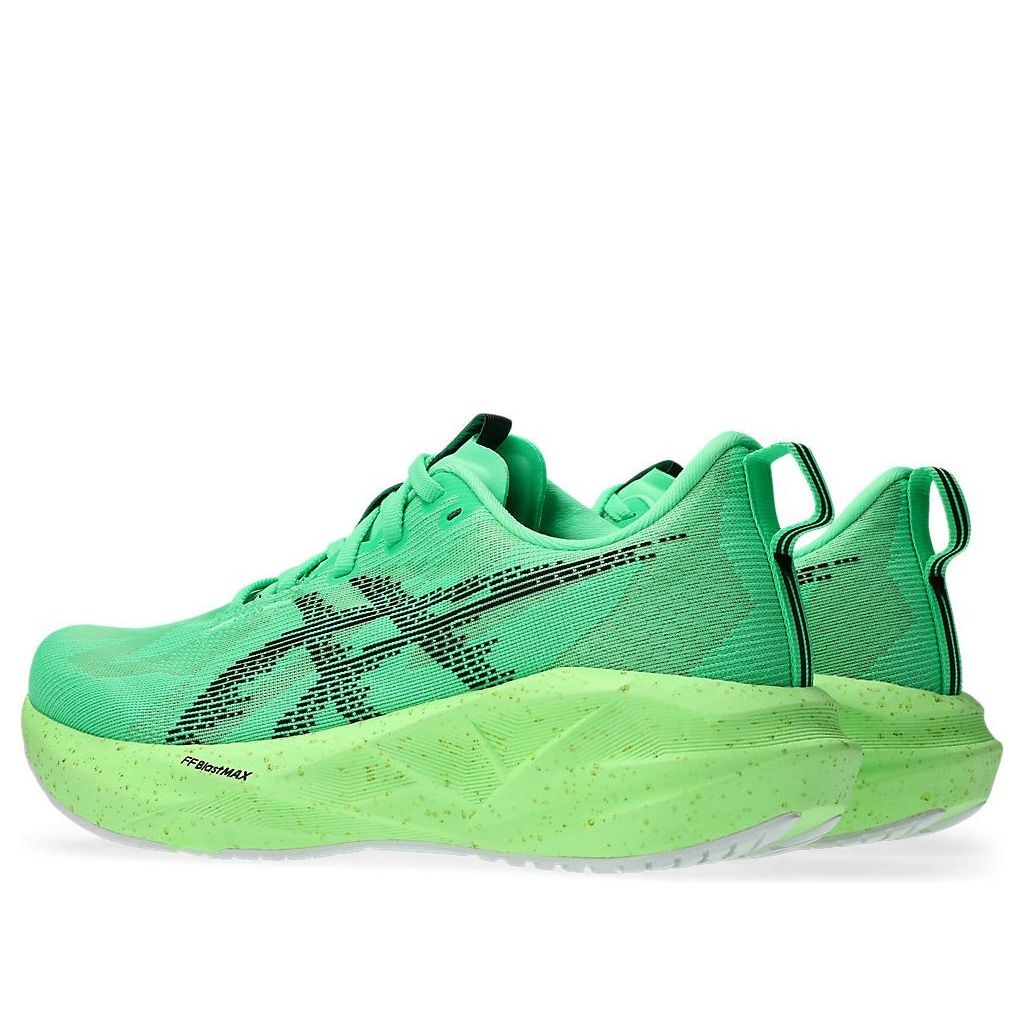 ASICS NOVABLAST 5 EKIDEN VITAL GREEN BLACK WOMENS