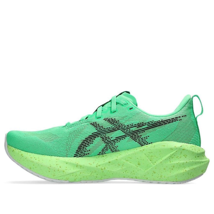 ASICS NOVABLAST 5 EKIDEN VITAL GREEN BLACK WOMENS