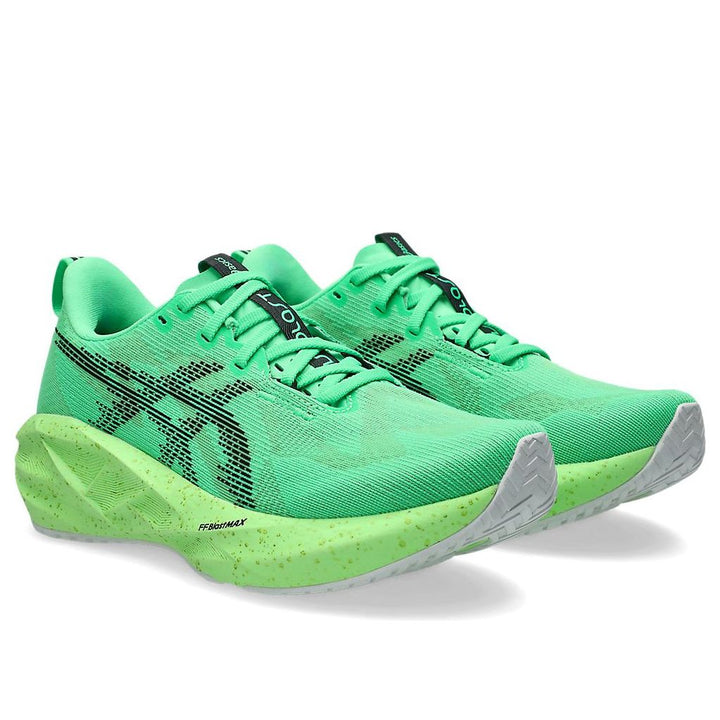 ASICS NOVABLAST 5 EKIDEN VITAL GREEN BLACK WOMENS
