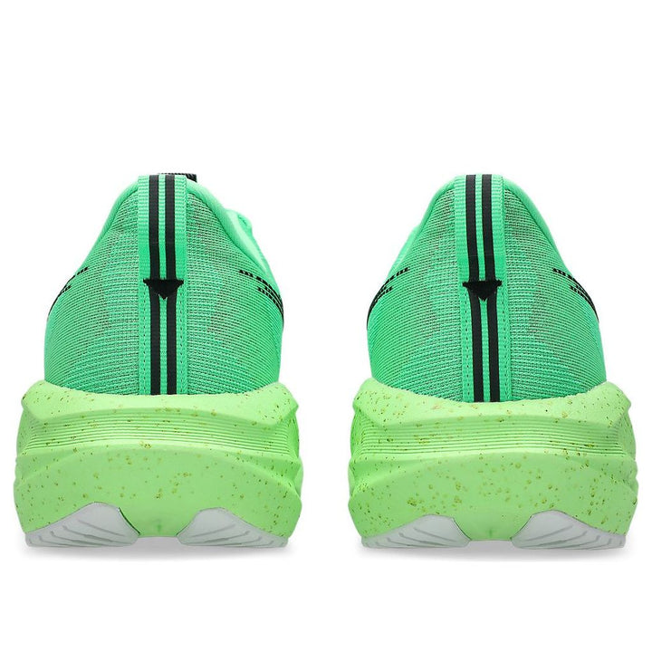 ASICS NOVABLAST 5 EKIDEN VITAL GREEN BLACK WOMENS