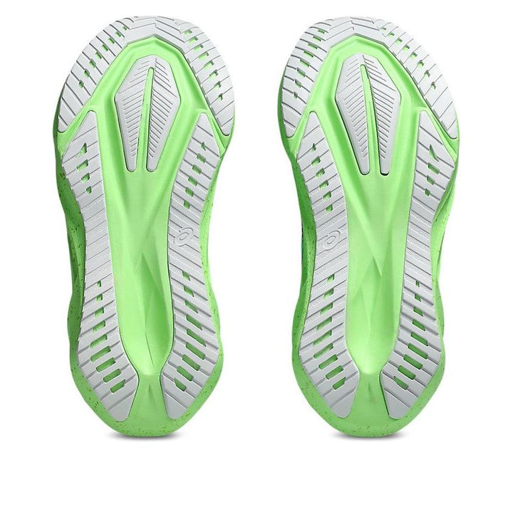 ASICS NOVABLAST 5 EKIDEN VITAL GREEN BLACK WOMENS