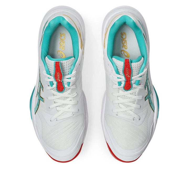 ASICS SKY ELITE FF 3 WHITE SEA GLASS WOMENS