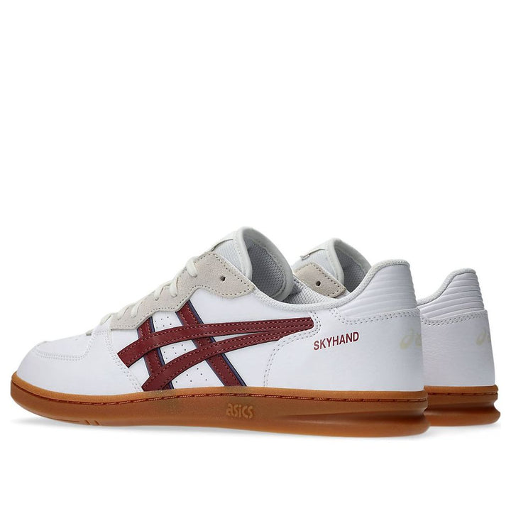 ASICS SKYHAND OG WHITE BRISKET RED GUM