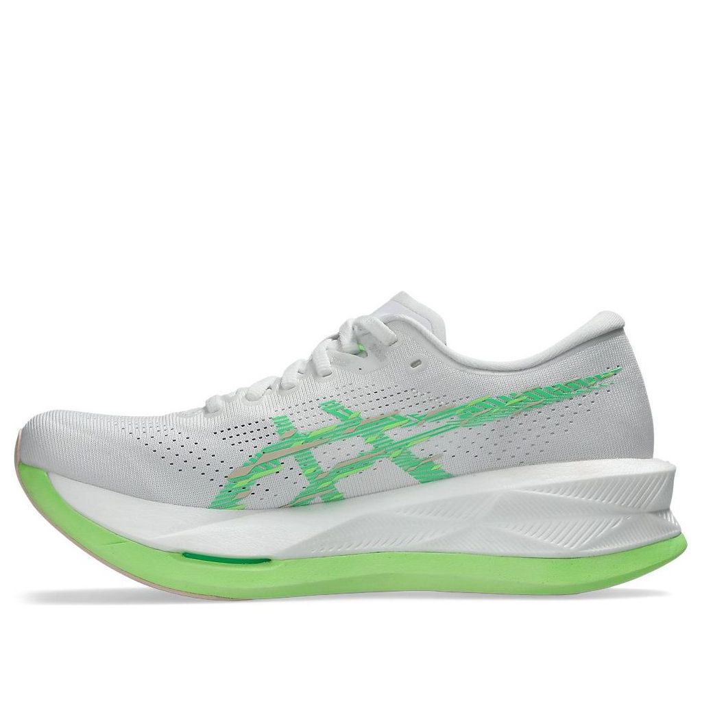 ASICS SONICBLAST WHITE VITAL GREEN WOMENS