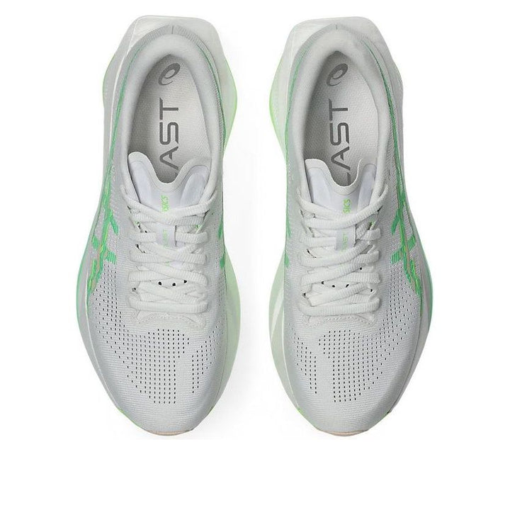 ASICS SONICBLAST WHITE VITAL GREEN WOMENS
