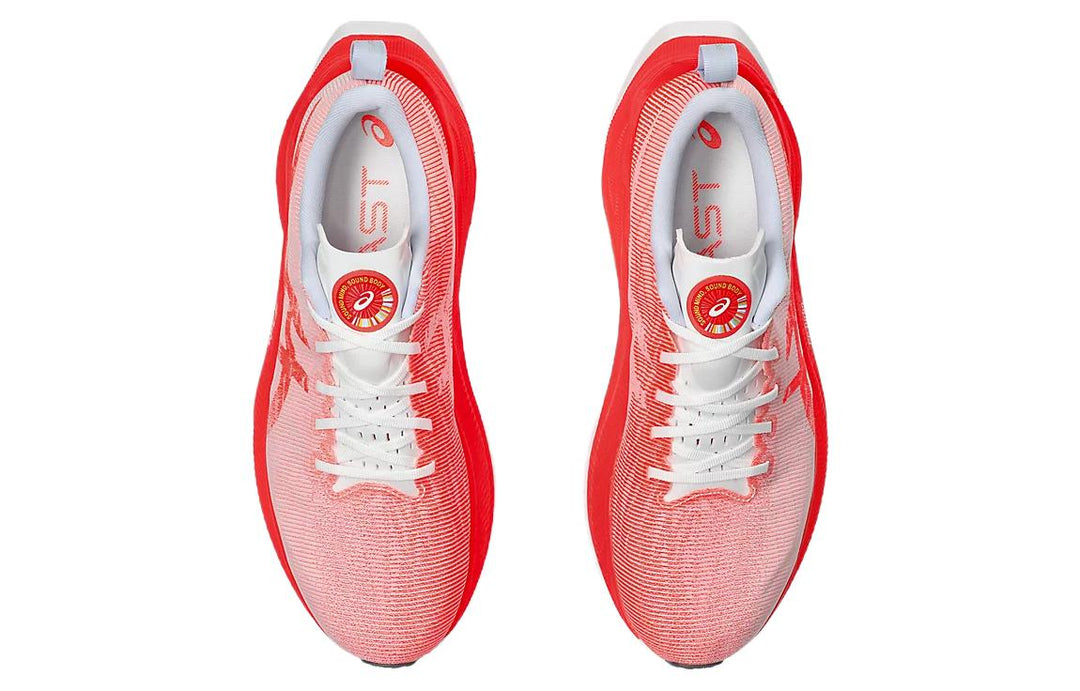 ASICS SUPERBLAST WHITE SUNRISE RED
