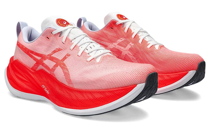 ASICS SUPERBLAST WHITE SUNRISE RED