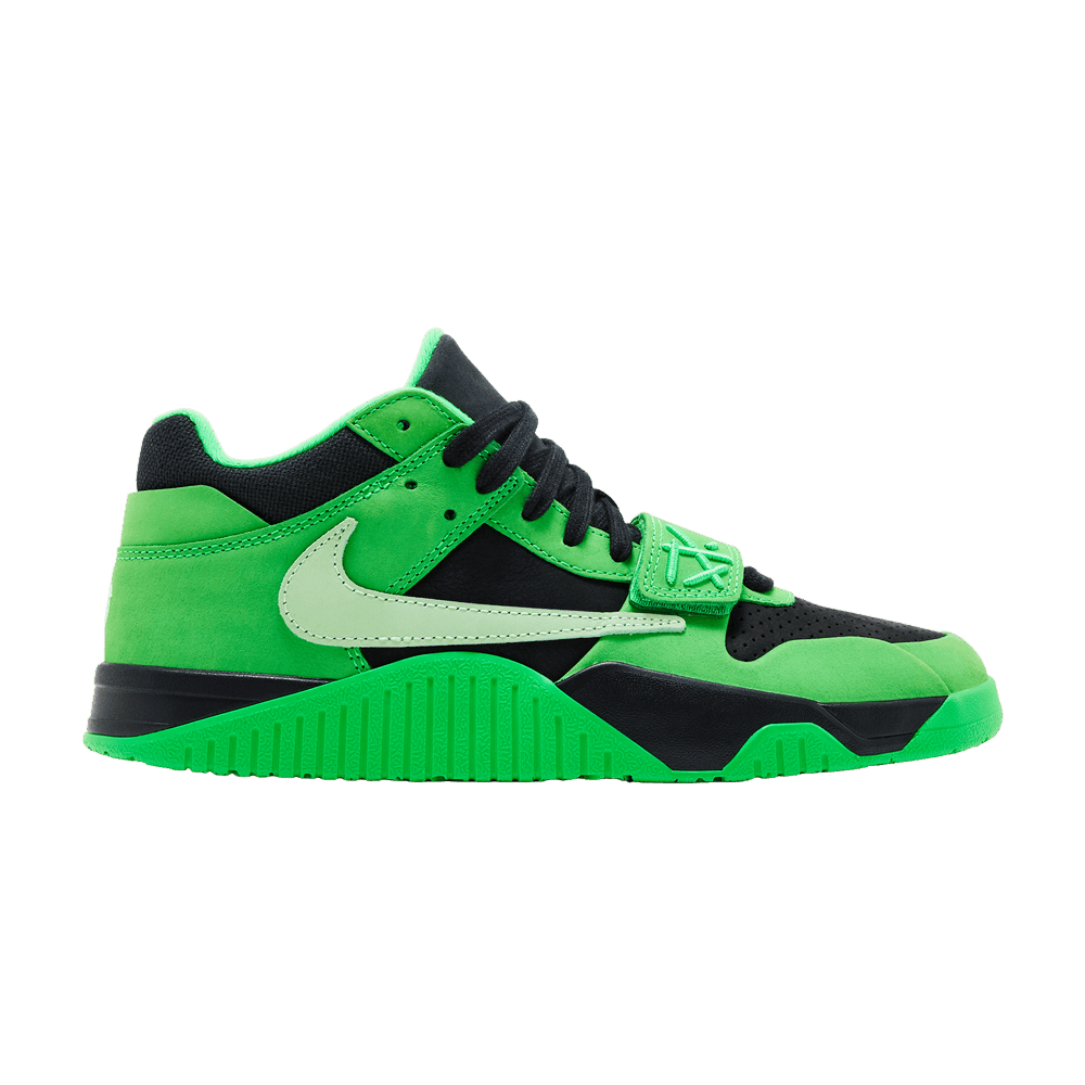 JORDAN CJ1 T-REXX TRAVIS SCOTT GREEN SPARK