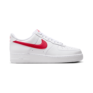 NIKE AIR FORCE 1 LOW '07 WHITE UNIVERSITY RED — Stock