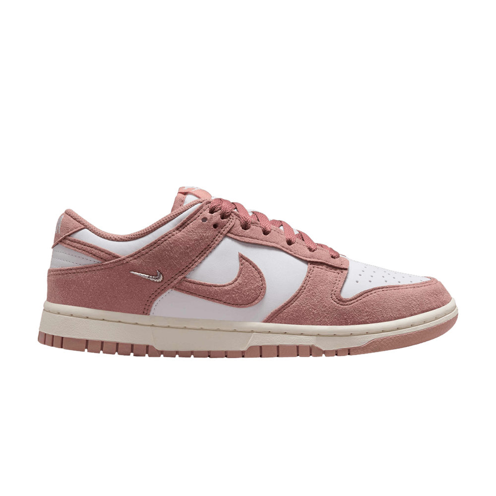 NIKE DUNK LOW ROSE WHISPER GOLD MINI SWOOSH (WOMEN&