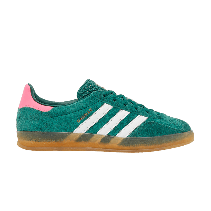 ADIDAS GAZELLE INDOOR COLLEGIATE GREEN LUCID PINK (WOMEN&